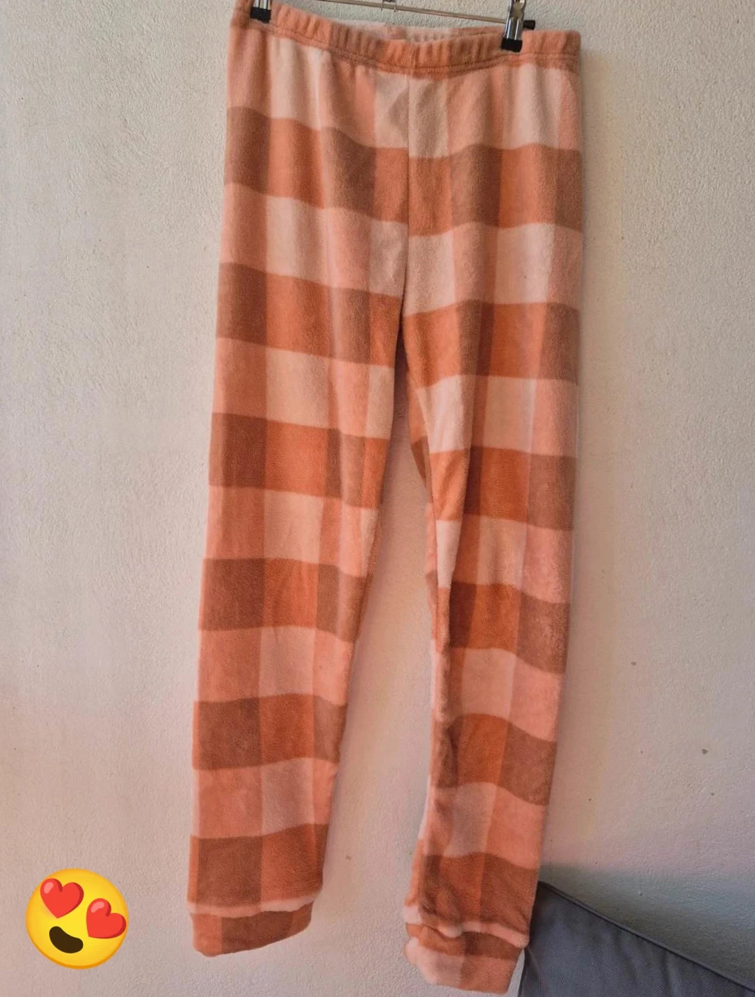 Bas de pyjama doux carreaux